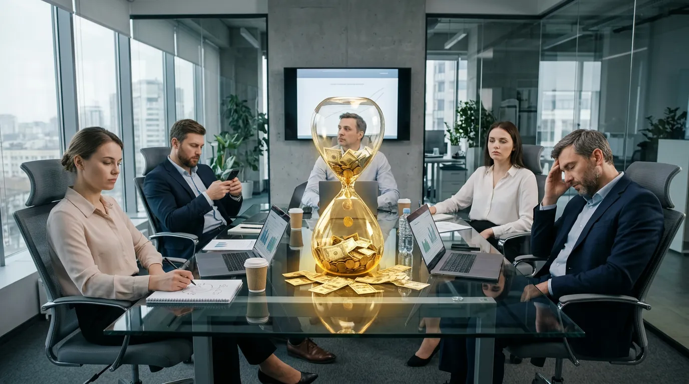 Imagen ilustrativa sobre coste reuniones empresa