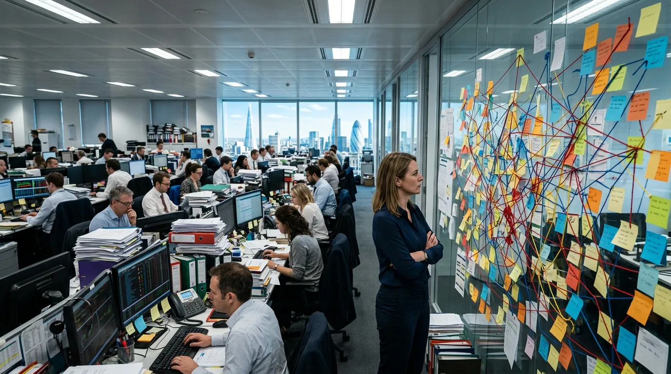 Imagen ilustrativa sobre empresa crece pero va más lento
